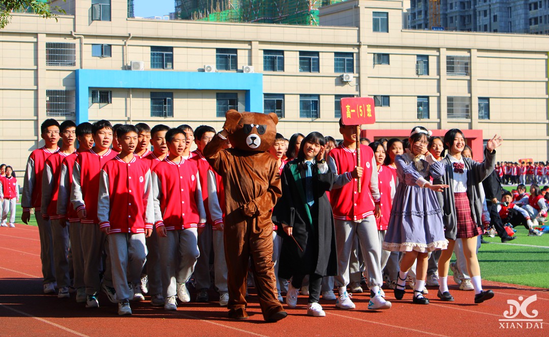 南昌現(xiàn)代外國語學校第二十三屆運動會開幕式掠影（三十）
